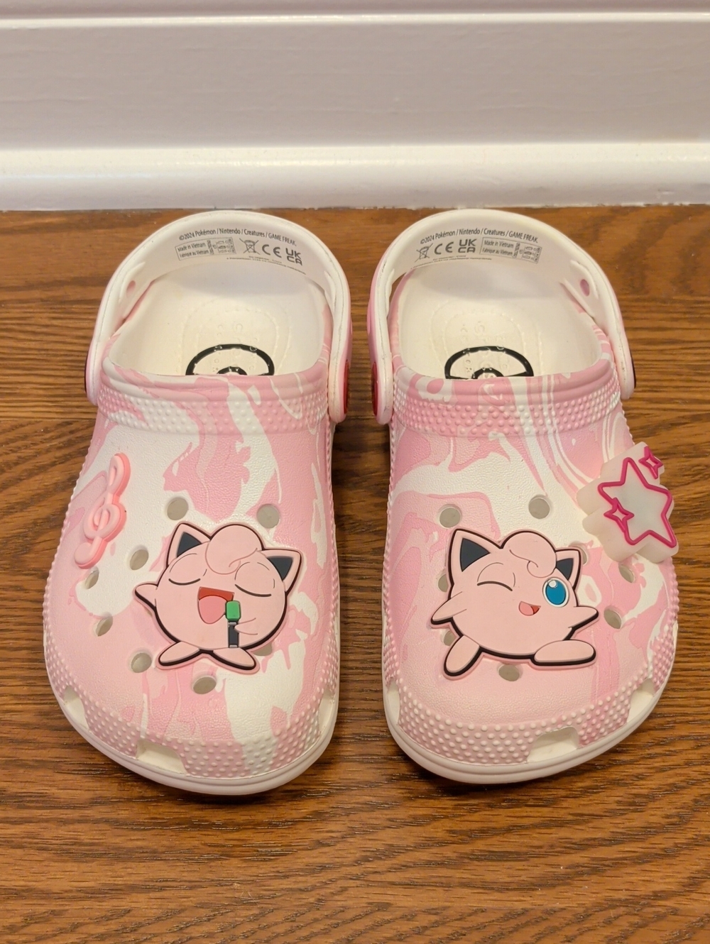 Kids Pink Jigglypuff CROCS